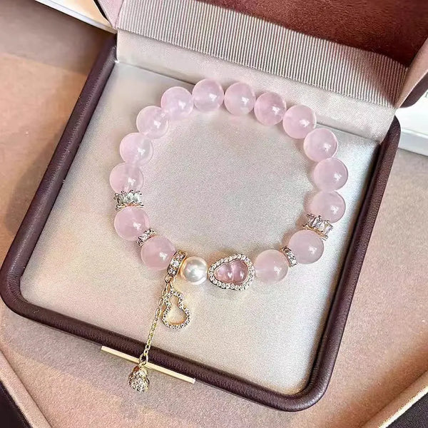 East Energy Rose Quartz Bracelet - Love & Friendship
