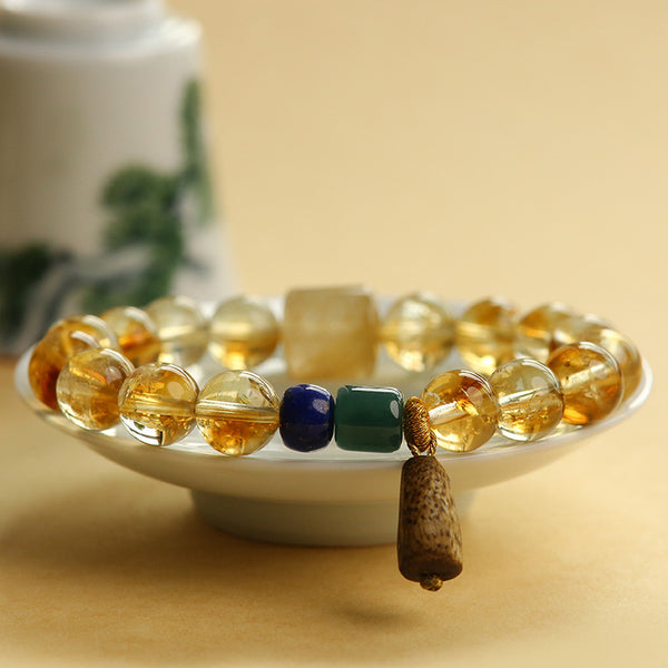 East Energy Golden Elixir Vortex Bracelet Wealth Alchemy Destiny Navigation